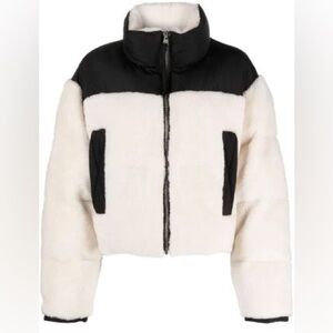 Shoreditch Ski Club
Maya shearling puffer jacket